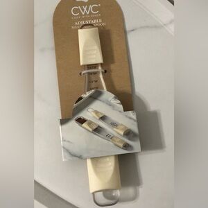 Cream adjustable Measuring Spoon